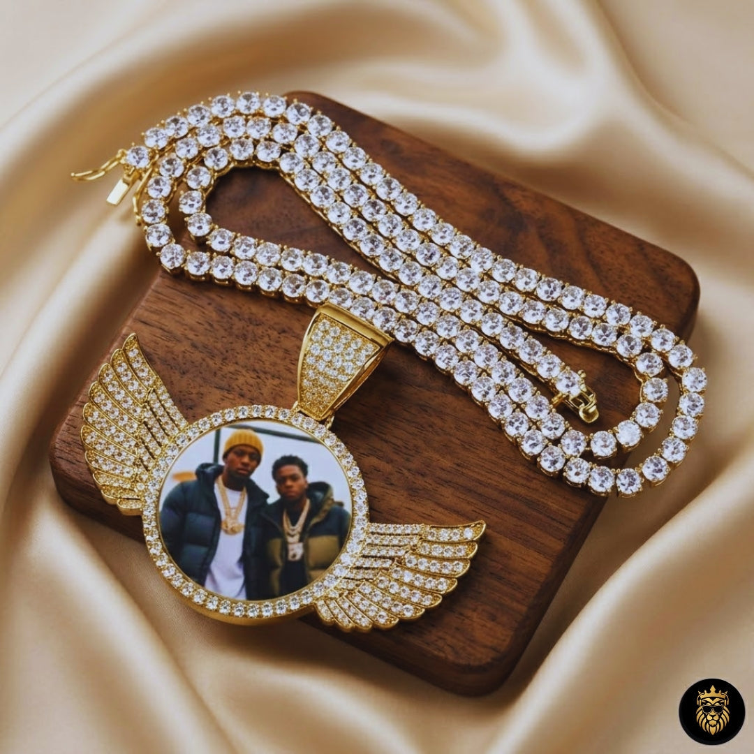 Diamond Picture Pendants – Iced Out Photo Jewelry & Chains
