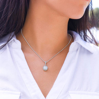 Close-up of romantic heart pendant necklace for couples
