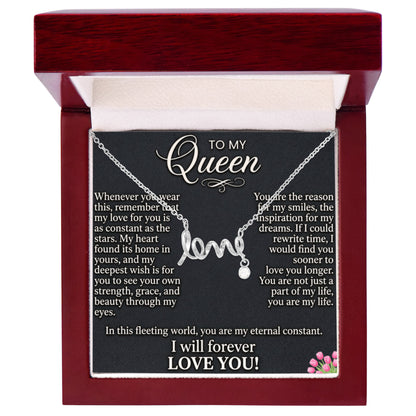 Luxury necklace gift for girlfriend and wife