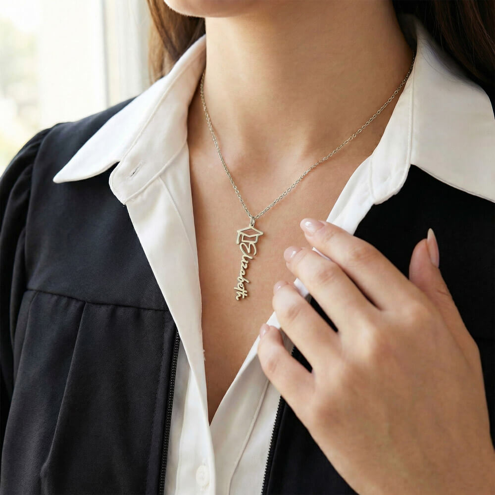 Graduation keepsake necklace for class of 2026