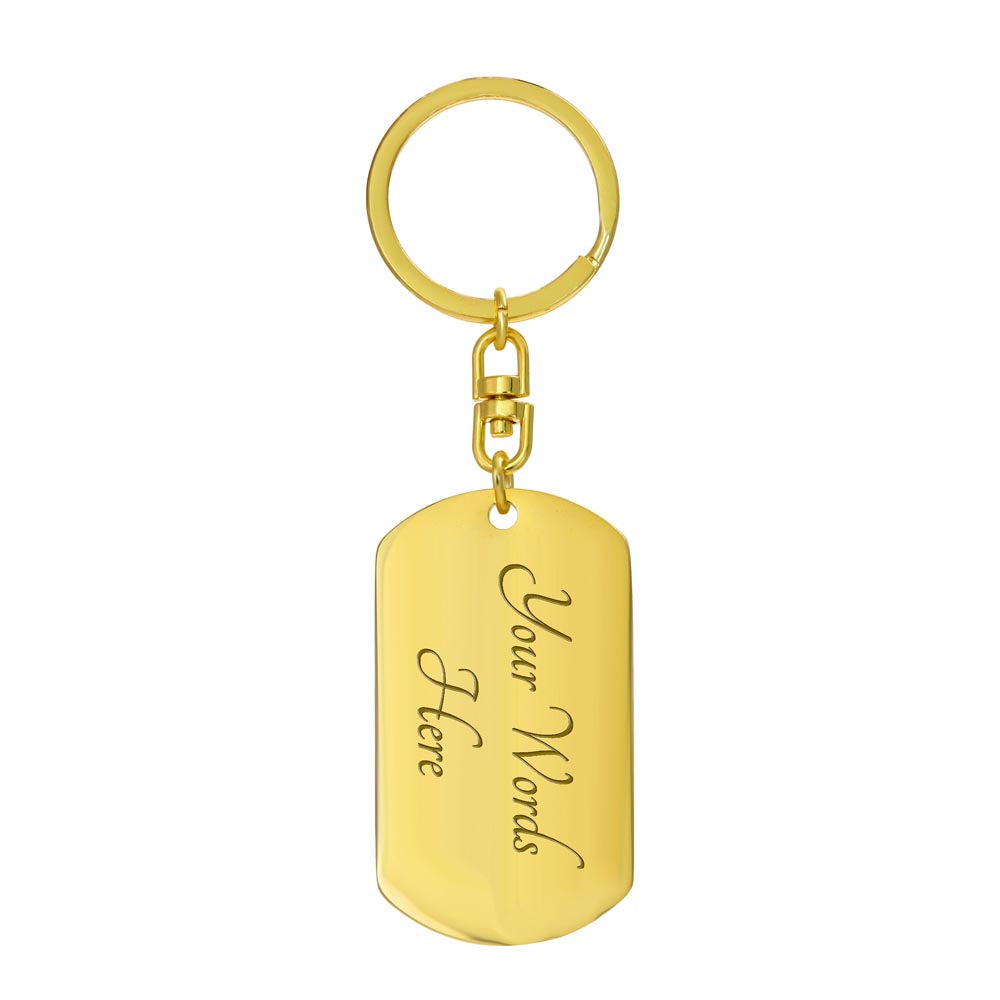 Memorial photo keychain gift for family members