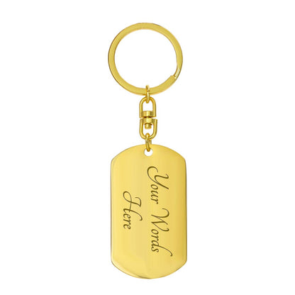 Memorial photo keychain gift for family members