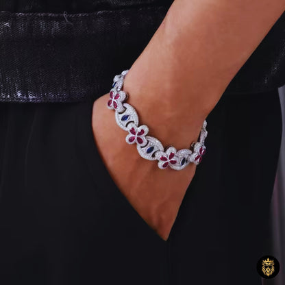 Elegant evil eye protection bracelet for women