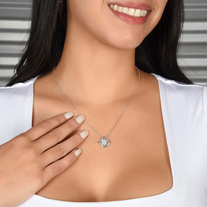 Romantic necklace gift for anniversary celebrations