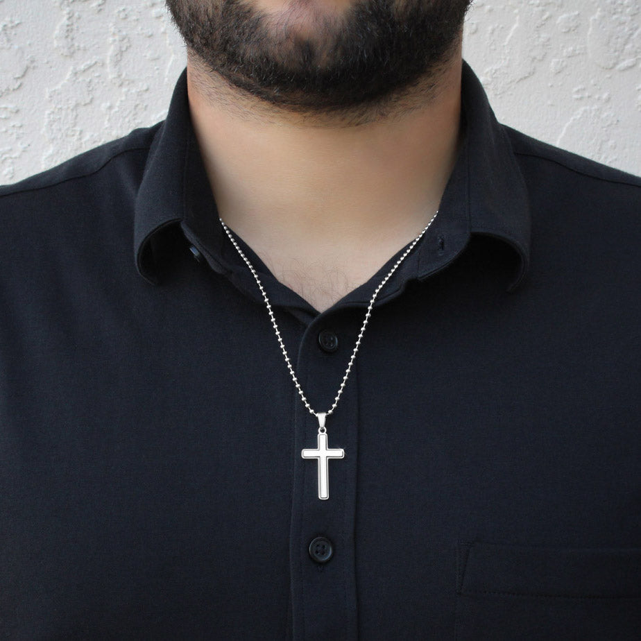 Inspirational Christian jewelry necklace for proud dads