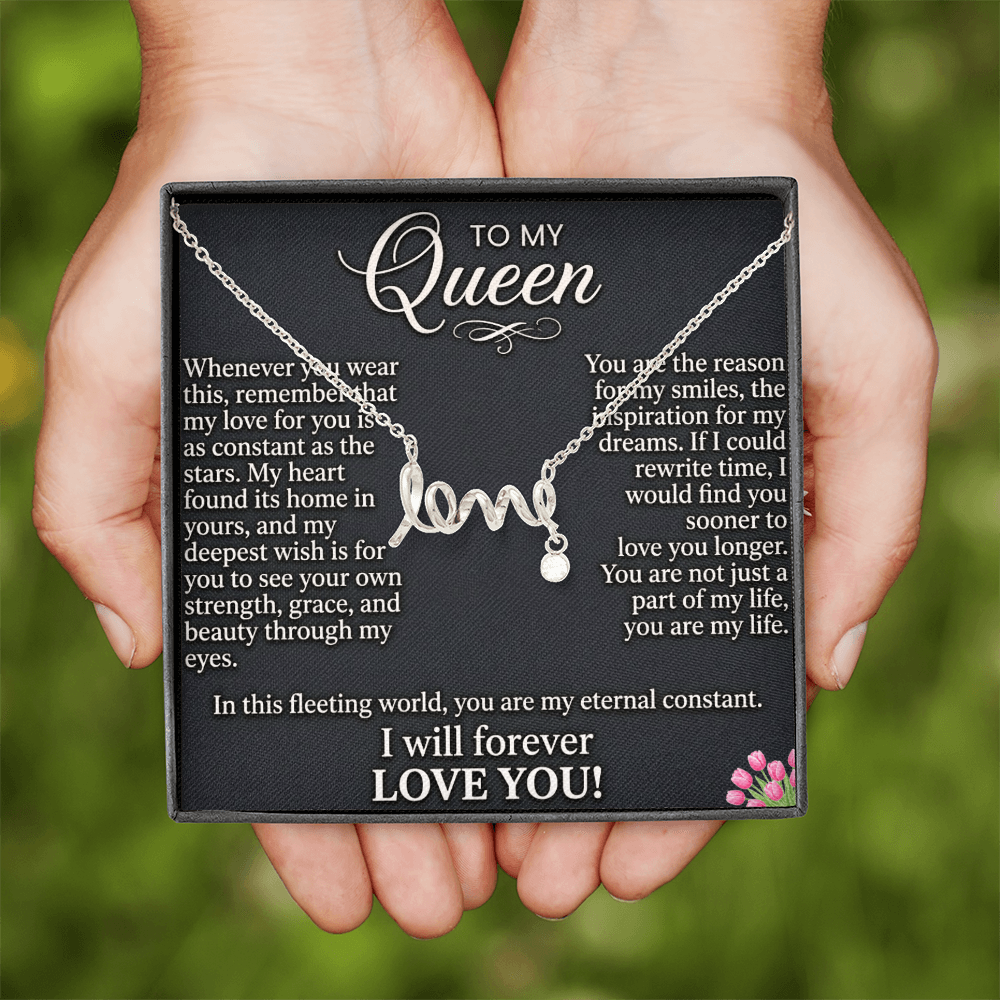 Beautiful gift necklace for loved one
