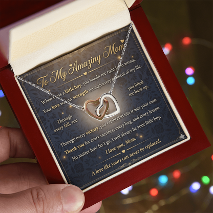 Premium packaging box for mother gift necklace jewelry