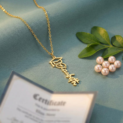Personalized jewelry gift for graduation celebration