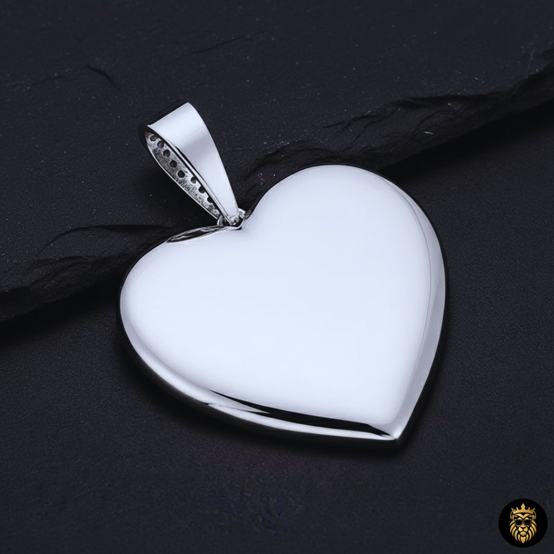 Stylish hip hop jewelry featuring custom photo pendant
