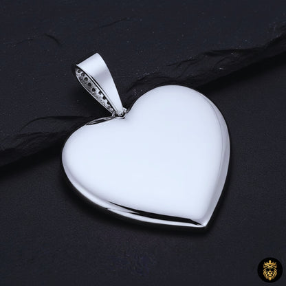 Stylish hip hop jewelry featuring custom photo pendant
