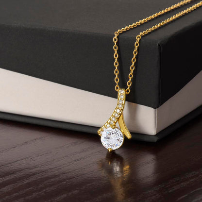 Close-up view of Alluring Beauty necklace showing fine craftsmanship
