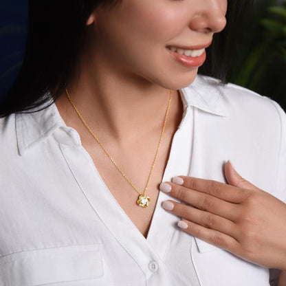 Timeless couples necklace symbolizing eternal love and connection