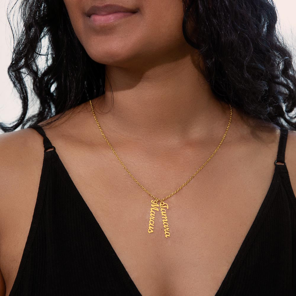 Unique Multi Name Necklace Jewelry Style
