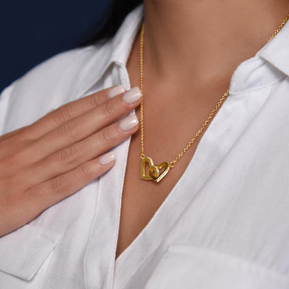 Romantic Valentine’s Day gift necklace for couples in love