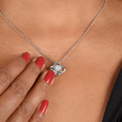 Fashionable Love Knot Necklace for women