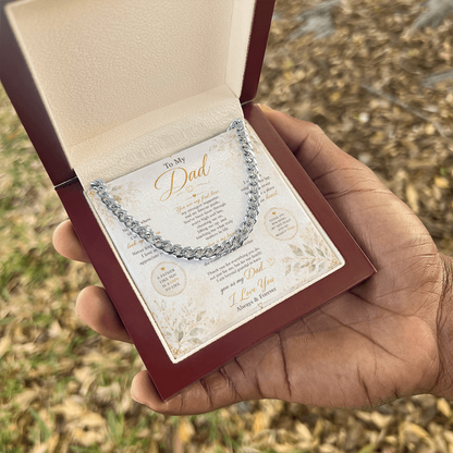 Masculine jewelry accessory for fathers