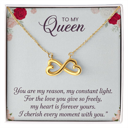 Elegant anniversary necklace designed for women