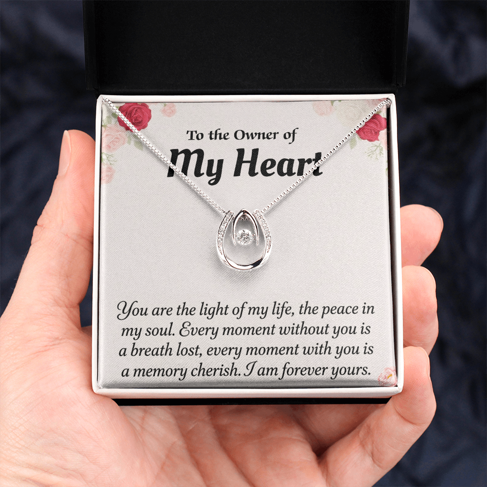 Elegant necklace designed as a romantic gift for her
