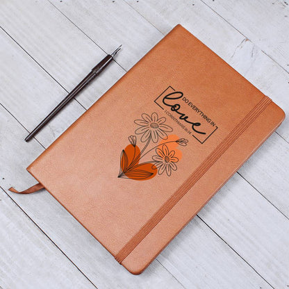 Floral Scripture Love Journal