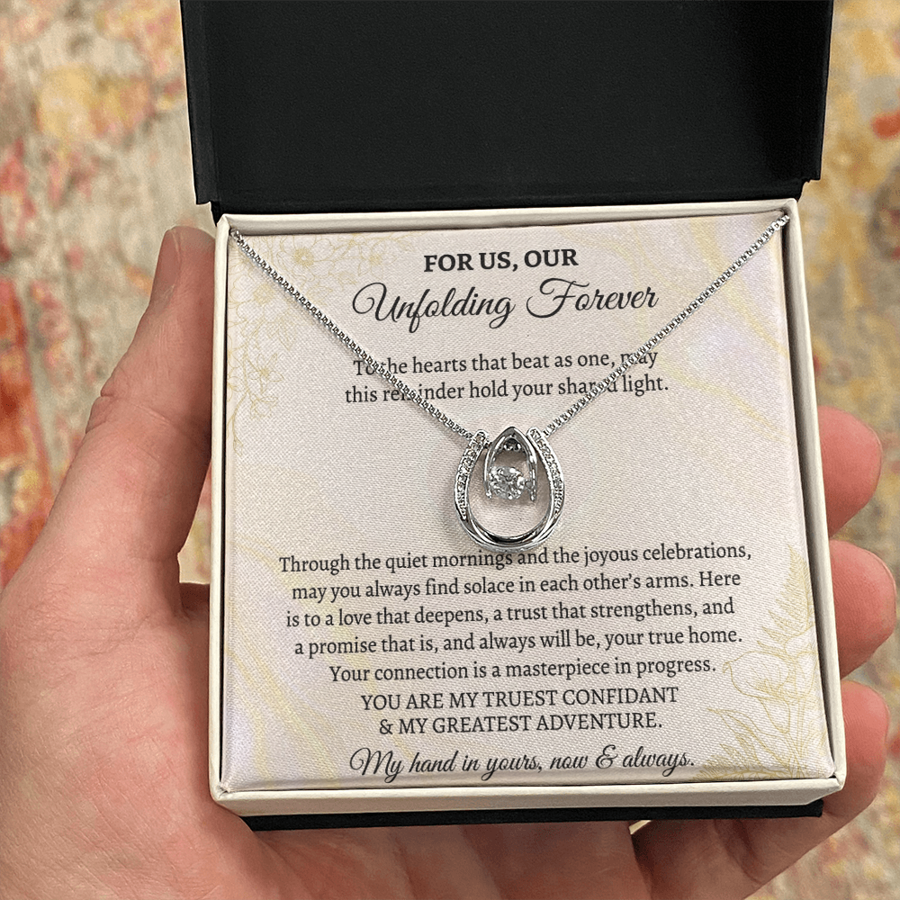 Matching heart necklace for boyfriend and girlfriend