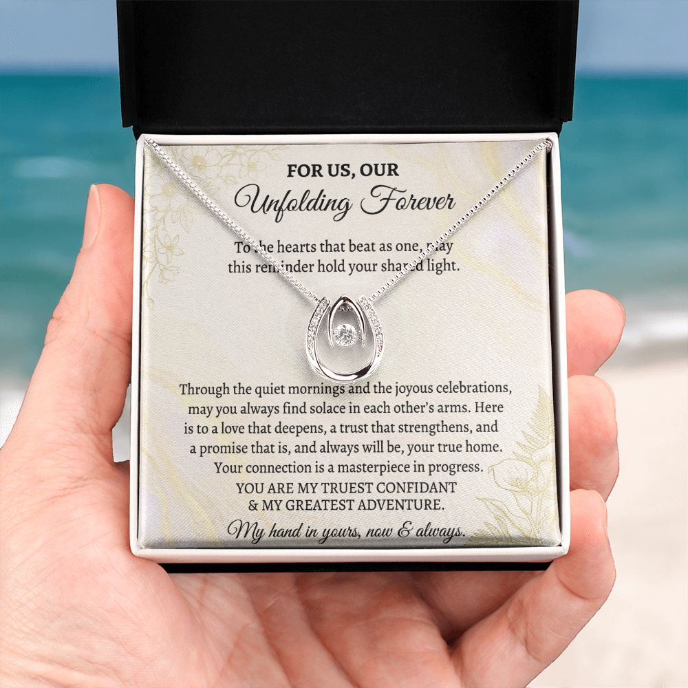 Valentine’s Day necklace gift for couples
