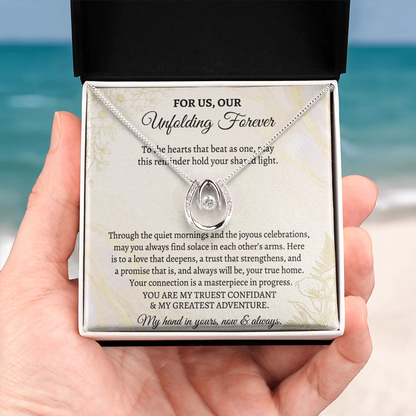 Valentine’s Day necklace gift for couples