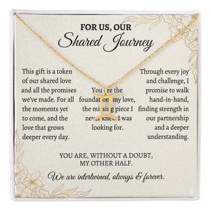 Zodiac Symbol Couple Necklace – Romantic Astrology Jewelry Gift for Couples