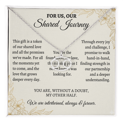 Zodiac Symbol Couple Necklace – Romantic Astrology Jewelry Gift for Couples