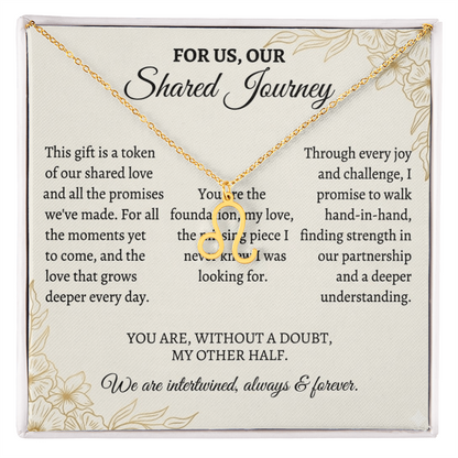 Zodiac Symbol Couple Necklace – Romantic Astrology Jewelry Gift for Couples