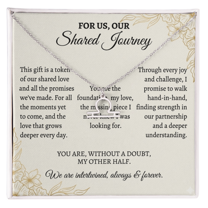 Zodiac Symbol Couple Necklace – Romantic Astrology Jewelry Gift for Couples