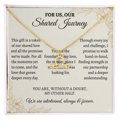 Zodiac Symbol Couple Necklace – Romantic Astrology Jewelry Gift for Couples
