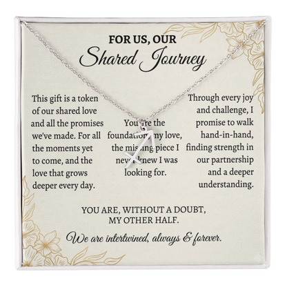 Zodiac Symbol Couple Necklace – Romantic Astrology Jewelry Gift for Couples