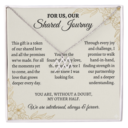 Zodiac Symbol Couple Necklace – Romantic Astrology Jewelry Gift for Couples