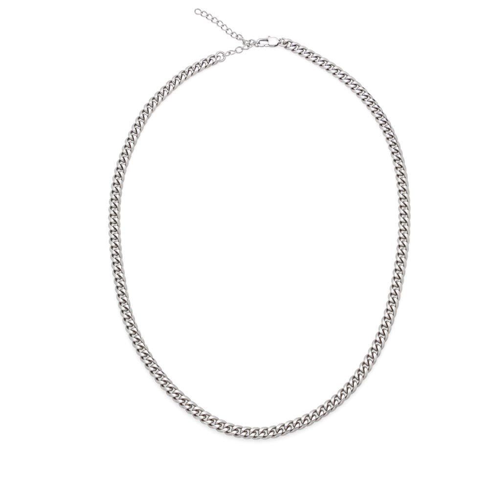 Adjustable stainless steel men’s necklace