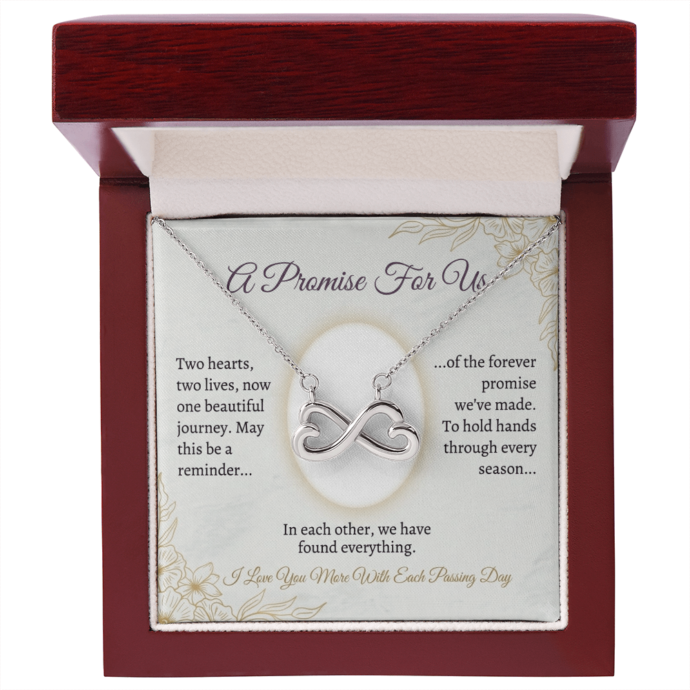 Elegant matching pendant necklace for couples