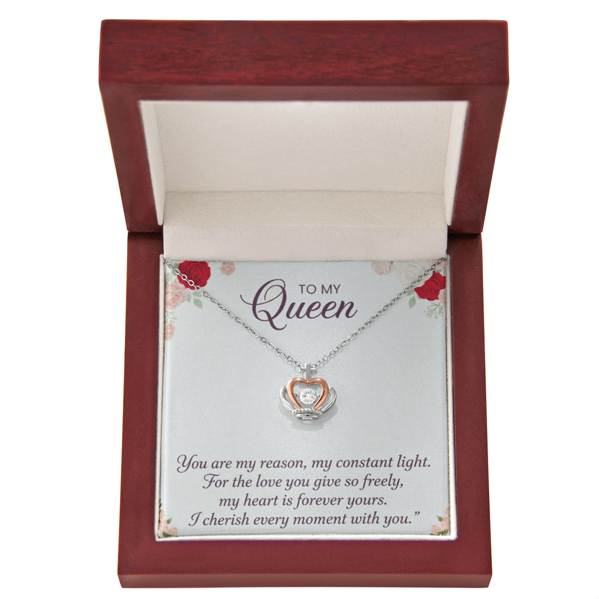 Crown Pendant Necklace