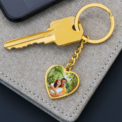 Stylish personalized keychain for loved ones