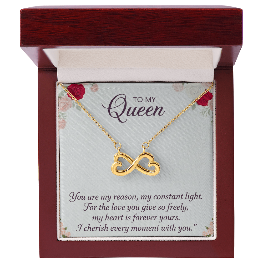 Sparkling love necklace for special occasions