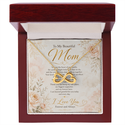 Premium necklace gift for mother birthday celebration