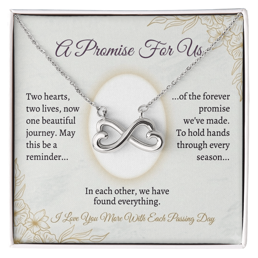 Endless love necklace set for boyfriend and girlfriend