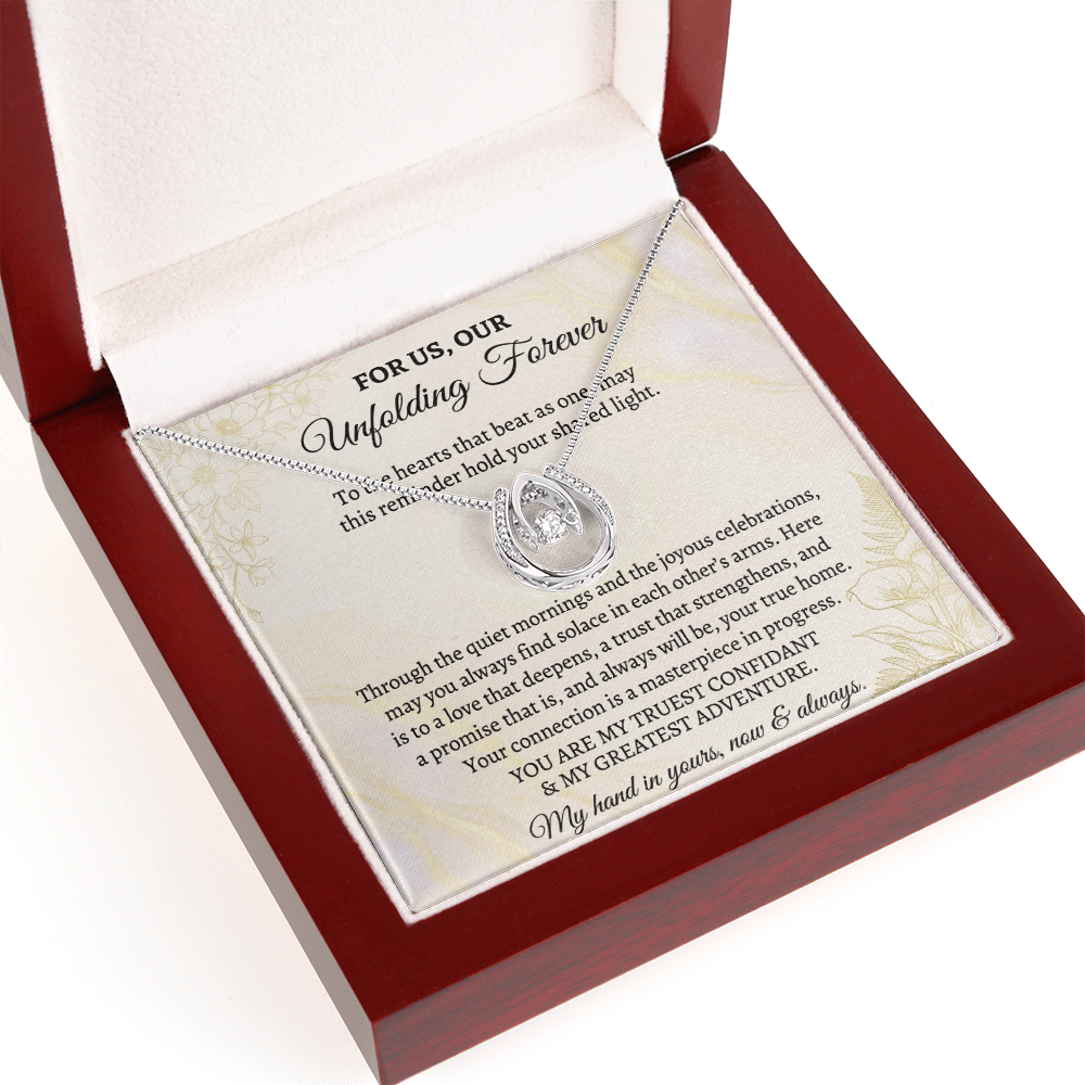 Love-themed necklace jewelry for couples
