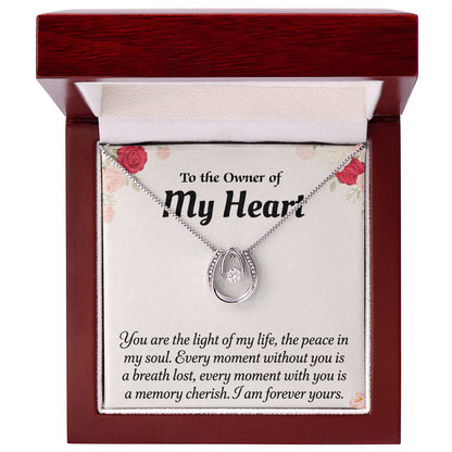 Love Knot jewelry symbolizing eternal love