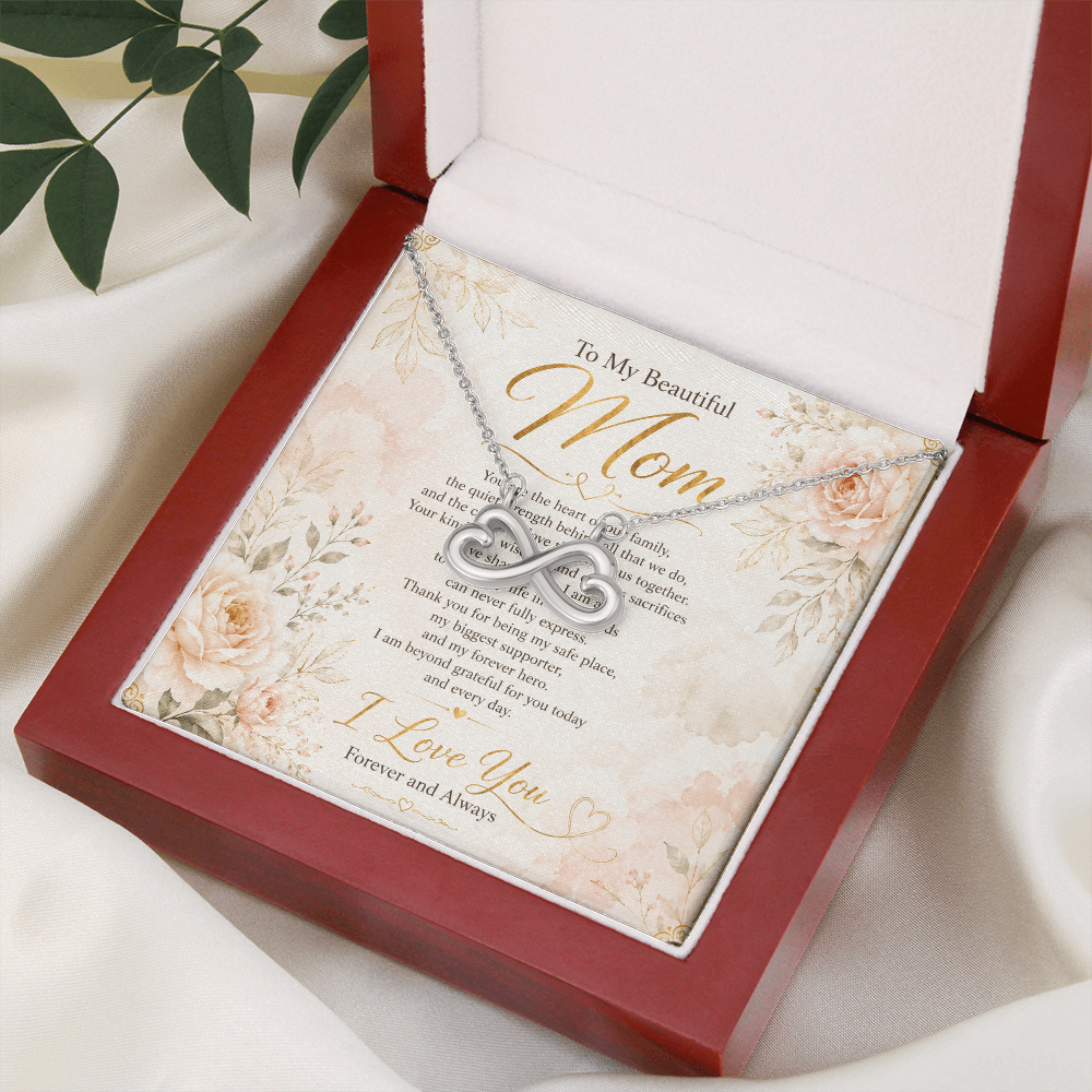 Mother’s necklace gift with elegant presentation
