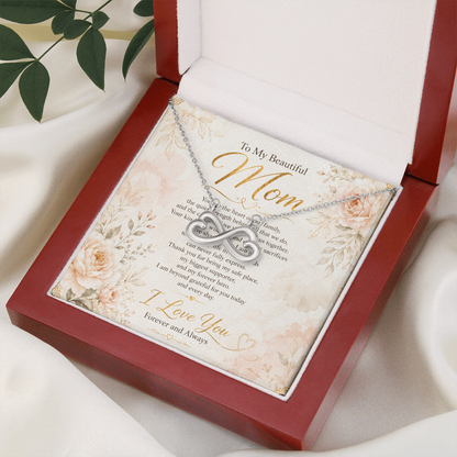 Mother’s necklace gift with elegant presentation