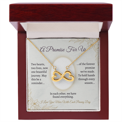 Romantic necklace set for Valentine’s Day gift