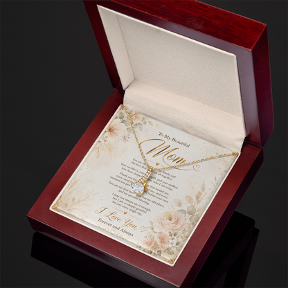 Sentimental jewelry gift for mom with elegant sparkle
