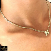 18K Gold Plated Personalized Name Necklace-Exclusive Nameplate Necklace