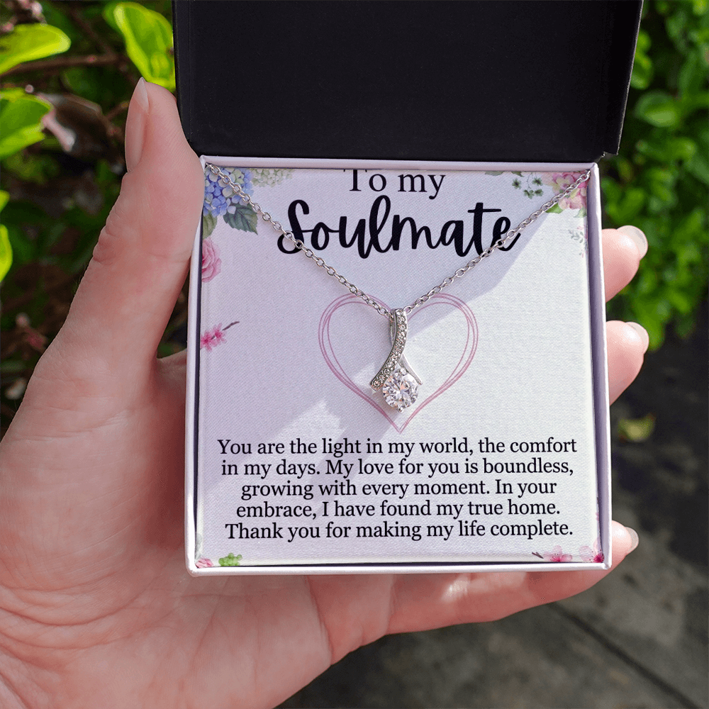Anniversary gift necklace for women