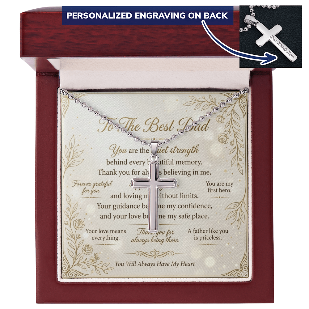 Christian jewelry gift for fathers