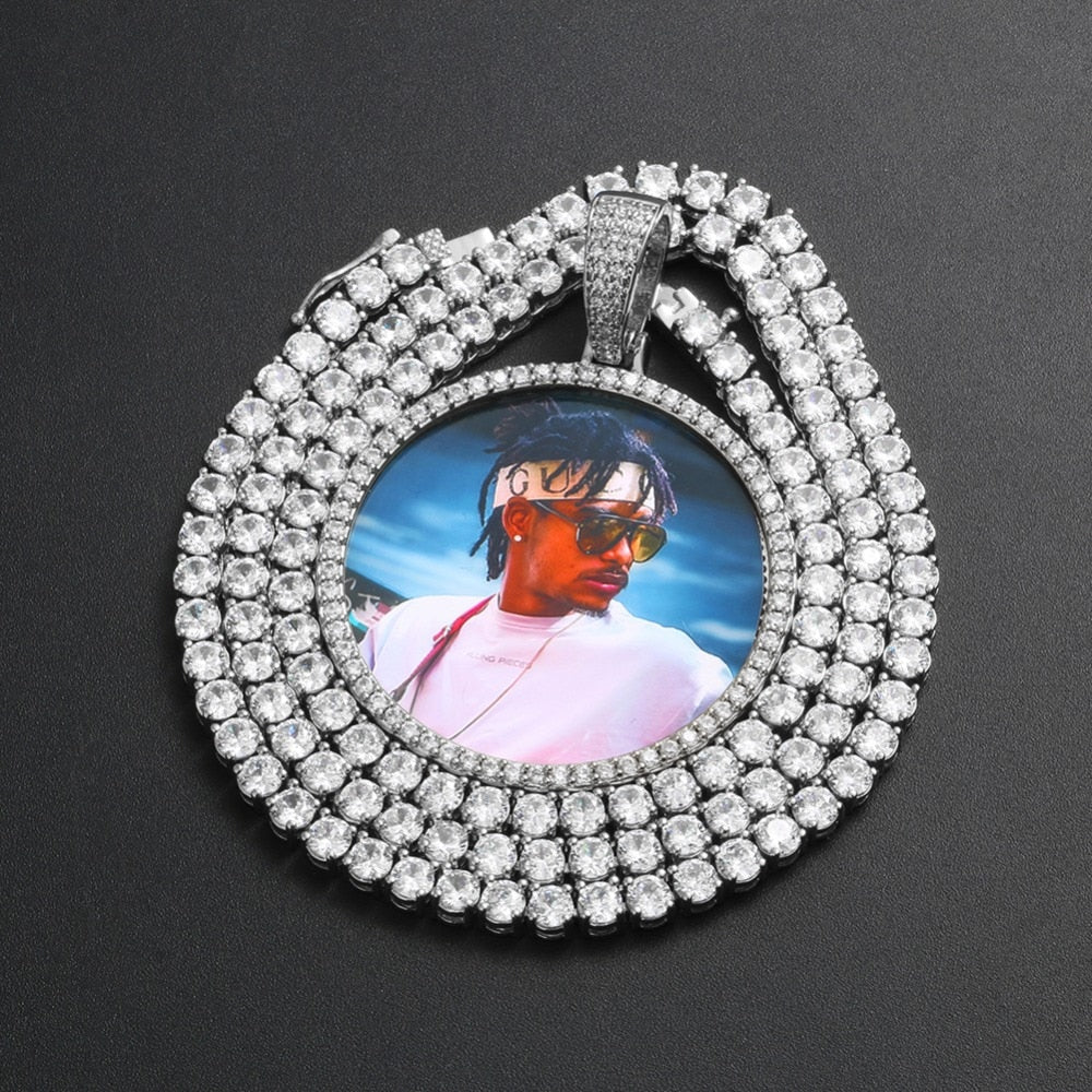 Custom Photo Medallion Necklace- Best Christmas Gifts 2025